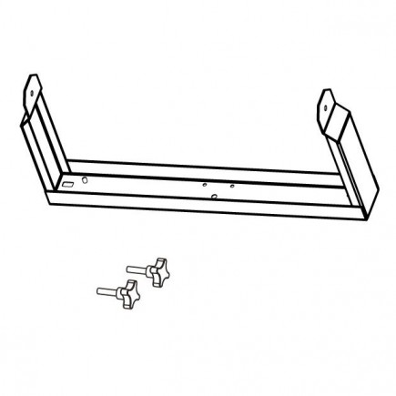 KV2 Audio ESD12 Horizontal Bracket Uchwyt montażu poziomego do EDS12